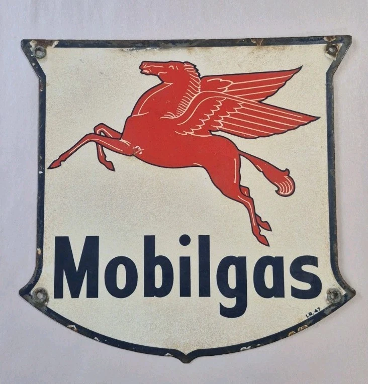 mobil pegasus sign porcelain products for sale | eBay