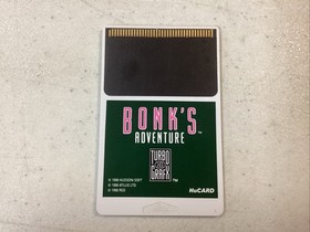Bonk's Adventure (TurboGrafx-16, 1990) CIB Manual Tested
