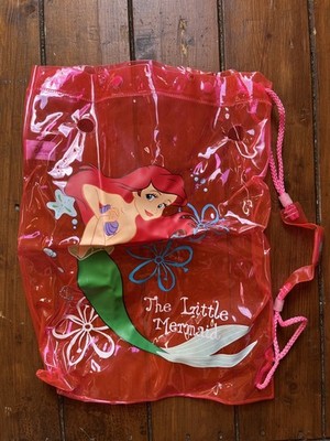 Disney Store Little Mermaid Strandtasche Schwimmrucksack Arielle Kordelzug