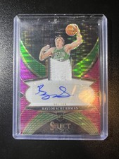 2024-25 Panini Select - Rookie Jersey Autographs Baylor Scheierman Fotl /15