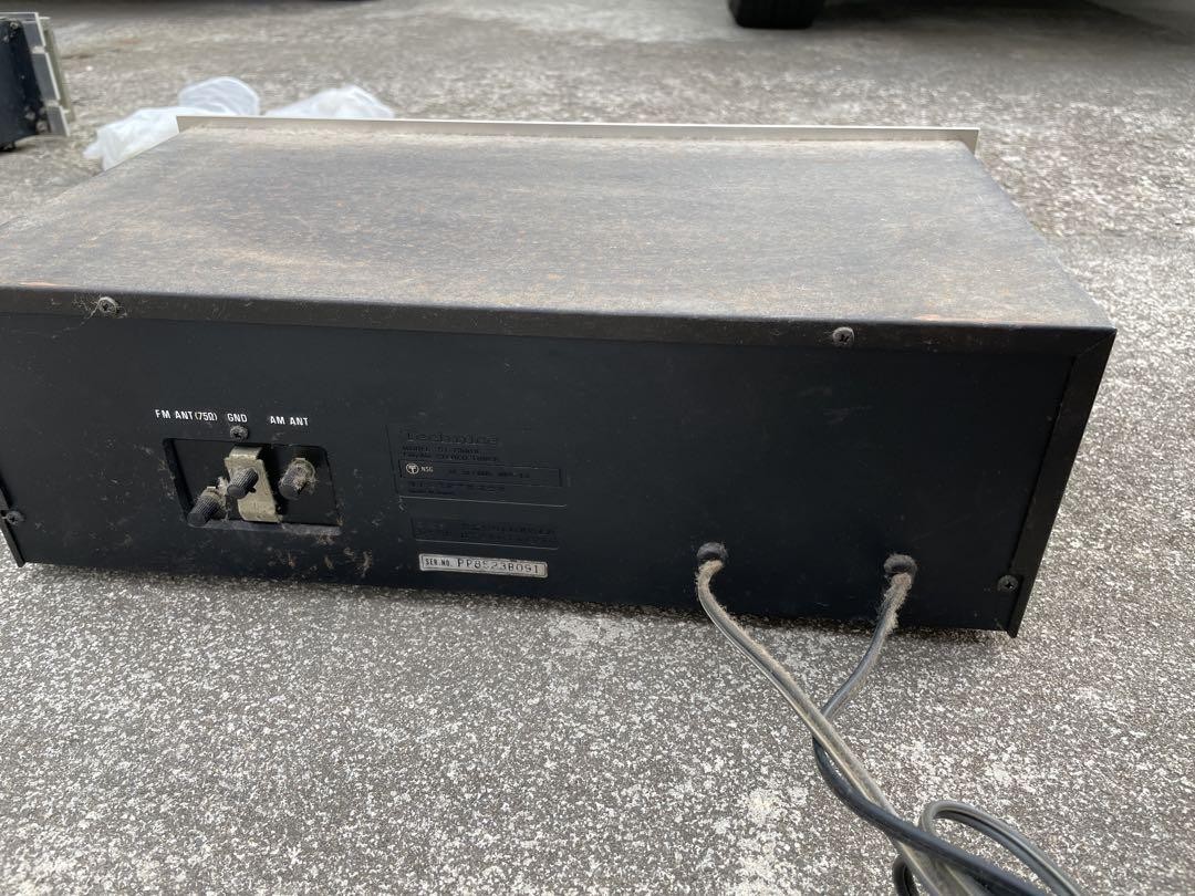 Technics ST-7300II FM/AM Stereo Tuner Silver USED From Japan