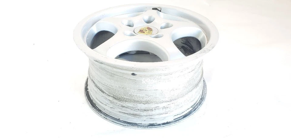 1992 1993 1994 1995 Porsche 968 OEM Rear Rim Wheel 16x8 - Image 4 of 4