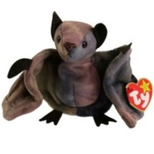 TY Beanie Baby - BATTY the Bat TY-Dyed Version 4.5'...NEW with Mint Tags