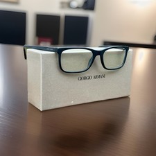 NEW Giorgio Armani Italy AR7092 Matte Black Eyeglasses / Frames T25 /Retail- 358