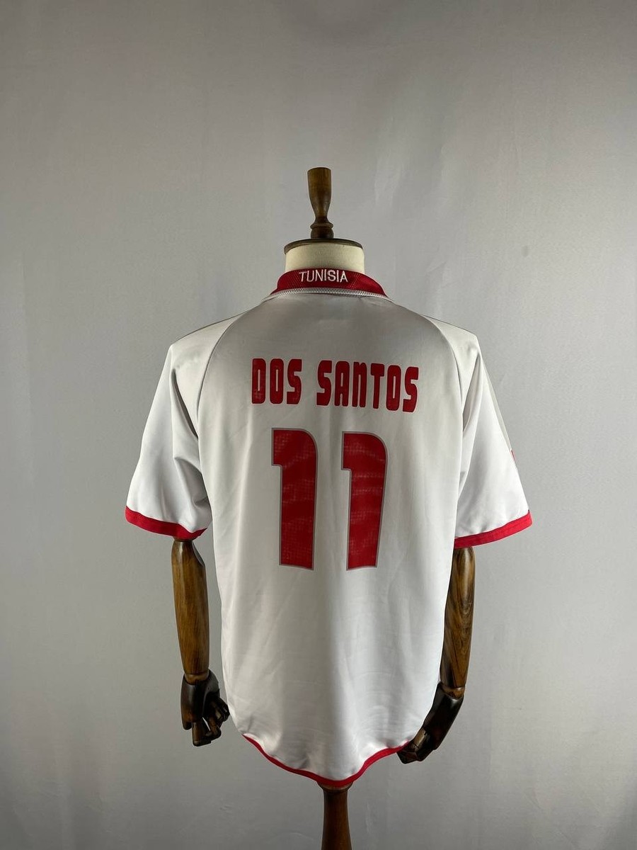 プーマ PUMA 2004年 チュニジア代表 サッカー ユニフォーム 2番 Puma Mens Tunisia Dos Santos 2004 05 Home Football Soccer Shirt