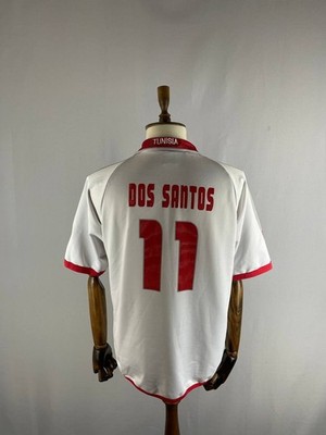 Puma Mens Tunisia Dos Santos 2004 05 Home Football Soccer Shirt