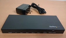 StarTech.com HDMI Splitter 1 In 4 Out Ports - 4K 60Hz (ST124HD202)