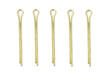 Splint 5/32 Zoll x 2-1/2 Zoll Marinequalität C260 Messing McMaster-Carr 98450A250 5er-Pack