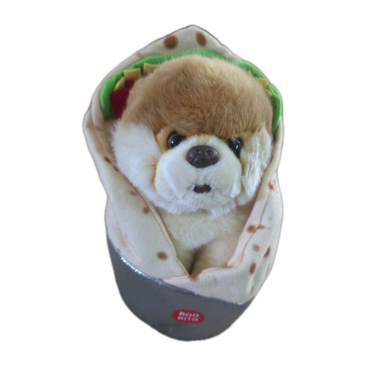 GUND Boo Rito Plush Burrito Worlds Cutest Dog Pomeranian in