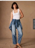 MINT VELVET LIGHT INDIGO RELAXED JEANS    NEW WITH TAGS    £99  SOLD OUT