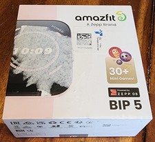 Amazfit Bip 5 Smartwatch and Fitness Tracker - Pastel Pink New In Open Box