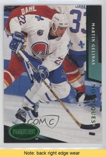 1993-94 Parkhurst Emerald Ice Martin Gelinas #166 READ 9m0