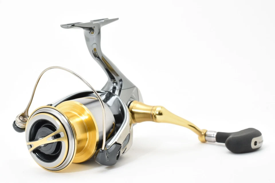 Shimano 14 STELLA 4000XG Mulinello Da Spinning Quasi Nuovo Dal GIAPPONE #2675 - Immagine 2 di 4