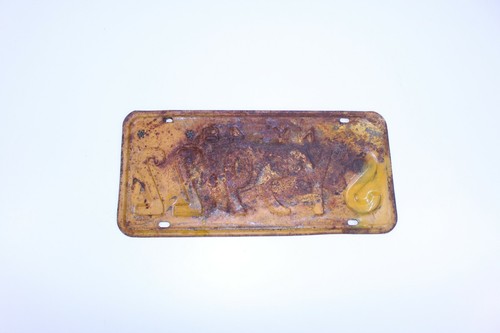 New York 1948 1949 VTG License Plate Auto Tag Repaint SY59 22 Syracuse Vanity NY - Picture 12 of 12