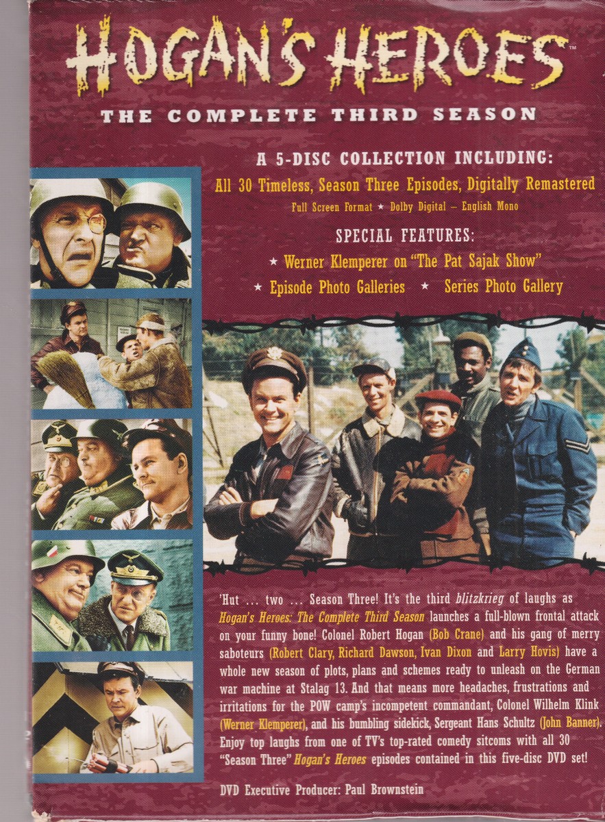 (未使用･未開封品)Hogan&#39;s Heroes: Complete Third Season [DVD] Amazon.com: Hogan's Heroes - The Complete Third Season : Bob