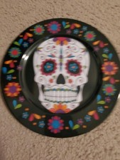  Dia de Los Muertos Charger Plate  6 / Day of the Dead