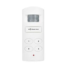 Loud 135db Keypad Motion Sensor Alarm Siren for Garage, Shed. Porta... Fast Ship