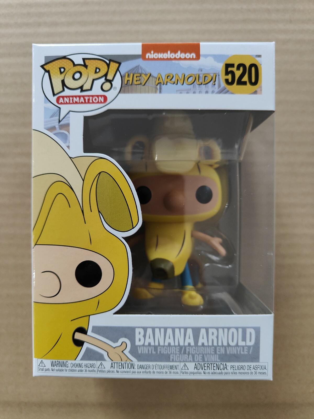 Figurine Funko Pop Hey Arnold ! 520 Banana Arnold Exclusive