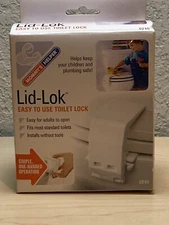 Mommy's Helper Toilet Lid Lok - Locks Seat to Lid to Keep Child Out 70338