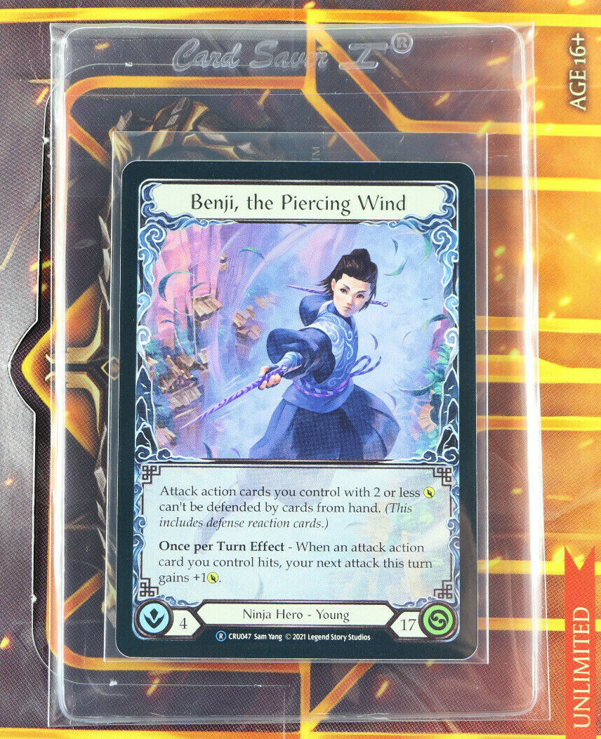 Flesh And Blood Benji, the Piercing Wind Rainbow Foil Unl CRU047