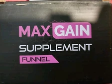 Max Gain Supplement Funnel Twin Pack