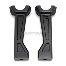 2 x Black Handlebar Riser Tall Mount Clamp for Harley Pan America RA1250 RA1250S