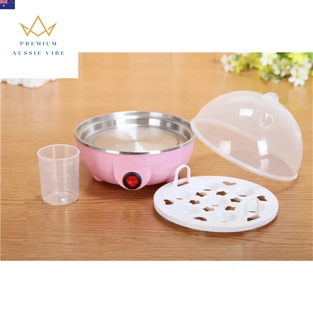7-Capacity Electric Rapid Egg Cooker for Hard Boiled and Poached Eggs