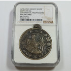 NGC UNC Details - Mexico Silver Continental Freemasonry Coin Grove M 68a #53294A