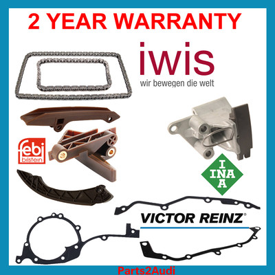 BMW Engine Timing Chain, Chain Tensioner Rail,Timing Chains Tensioner, Set 9pcs