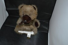 VTG 1985 24k Brown Bear Plush Hand Puppet by Special Effects Box 1A