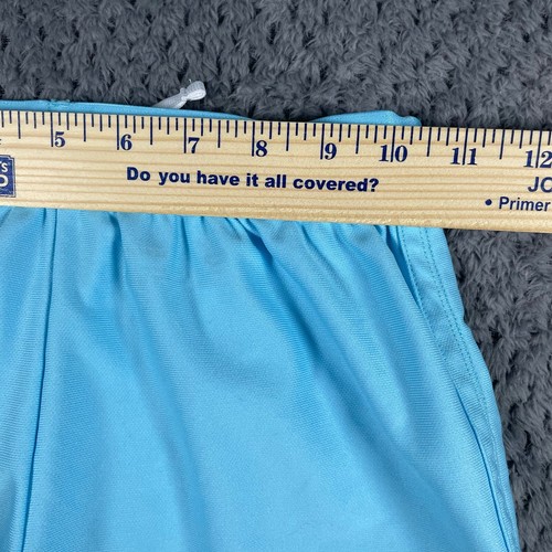 Under Armour Girls Athletic Shorts Size Small YSM Loose Blue HEATGEAR Sports - Picture 5 of 7