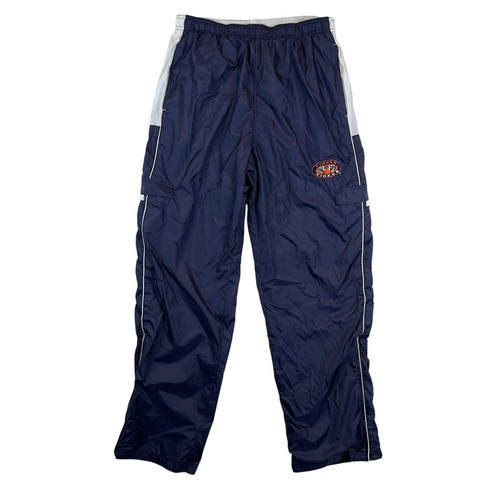 Vintage Auburn Tigers Track Pants TNT Size Large Lined Blue Logo Baggy War Eagle - 第 1/11 張圖片