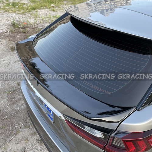 Bodykit Fits Lexus RX350 450h 2016-2022 Gloss Black Rear Middle Wing Spoiler Lip - Picture 14 of 21