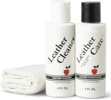 "Leather Cleaner & Conditioner Kit - for Use on Leather Purses, Handbags, Shoes,