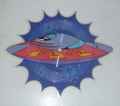 fuzzbox  international rescue Picture Disc Shape Disc Raumschiff space ship UFO