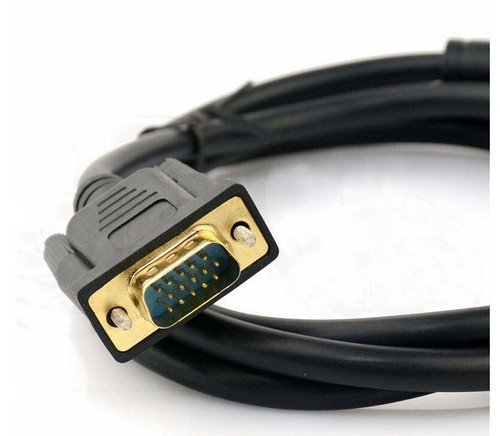 VGA D-sub to 3RCA Composite Converter Cable PC Computer TV-out to TV Cord 1.5M - 第 2/4 張圖片