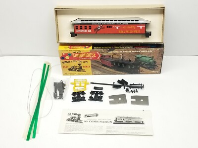 New Old Stock Miller Brothers 101 Ranch Train Car Roundhouse HO Scale Kit No 4