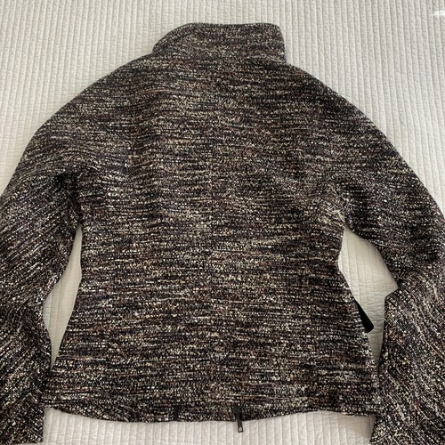 LaFayette 148 Tweed Full Zip Blazer Jacket Size 4 - Picture 9 of 9