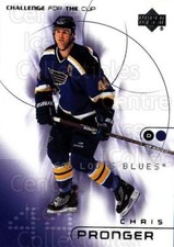 2001-02 UD Challenge for the Cup #77 Chris Pronger