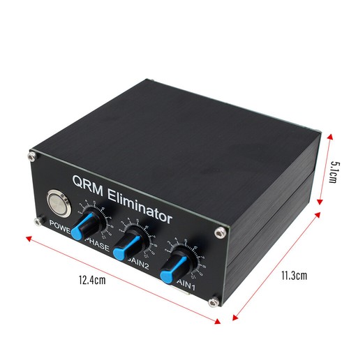 Aluminum Alloy QRM Eliminator X-Phase (1-30 MHz) HF Bands Amplifier Canceller - Zdjęcie 5 z 11