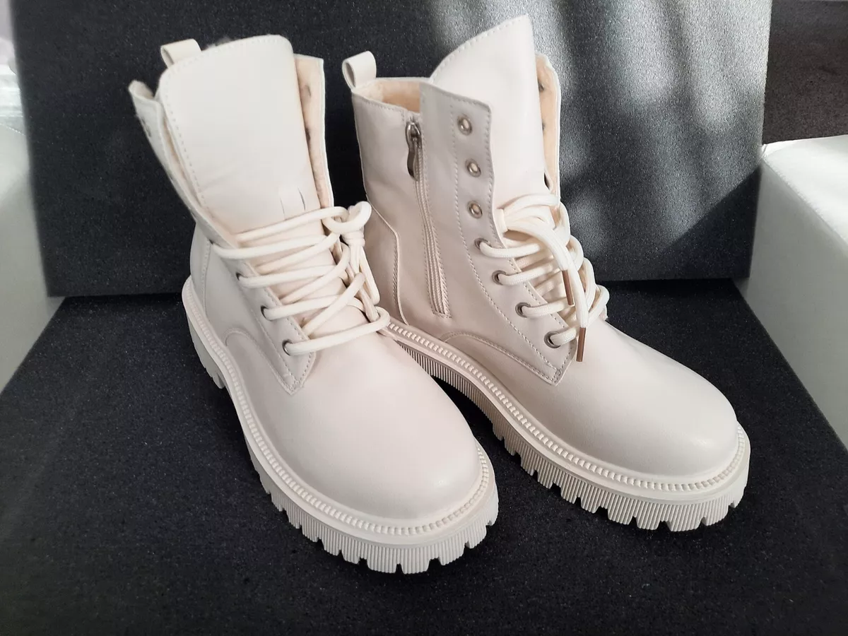 3 inch hotsell heel combat boots