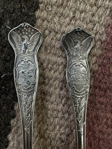 Vtg Silverware Lot South Seas Community Plate WM Rogers Roma Montagnani Italy - Picture 21 of 23