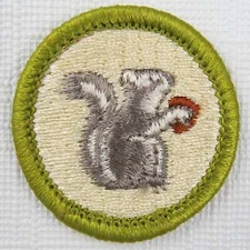 Mammals/Mammal Study Current Plastic Back Merit Badge [MB-142]