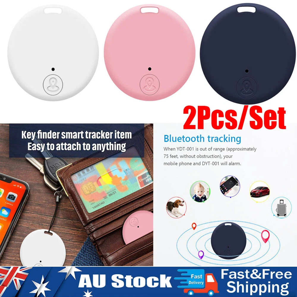 2PCS Universal GPS Tracker Vehicle Kids Pet Keys Mini Tracking Device Real time