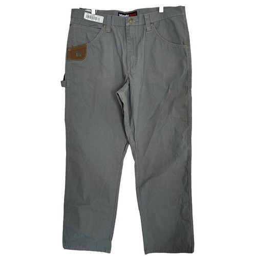 Denim Painter Pants 40s 50s Vtg Gripper Zipper Men's Bottom