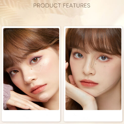 Judydoll Facial Highlighter Makeup Palette Brighten Contour Shimmer Matte Powder - Picture 5 of 14