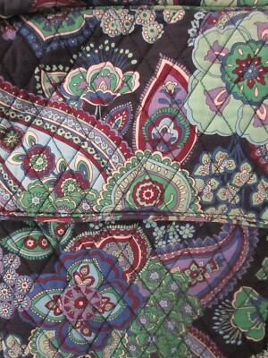 Vera Bradley Quilted Laptop Backpack - Heather Paisley  display picture 2