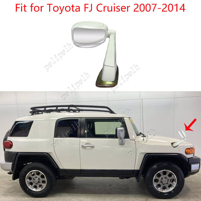 For Toyota FJ Cruiser 07-14 White right Engine Hood Rear