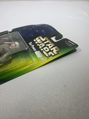 Star Wars POTF Green Holo Luke Skywalker Hoth Gear MOC 1996 Kenner - Picture 9 of 12