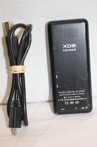RUIZU X08 DIGITAL PLAYER MP3 8GB NO ACCESSORIES - Picture 4 of 8